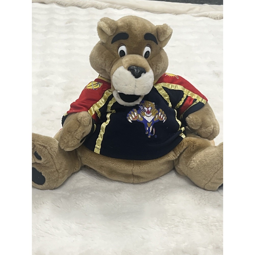 Stanley Bear Florida Panthers NHL Hockey Plush Backpack Mascot